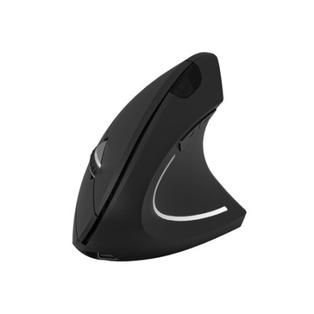 SUBBLIM Ratón GLIDE VERTICAL ERGO DUAL MOUSE BATTERY BLACK