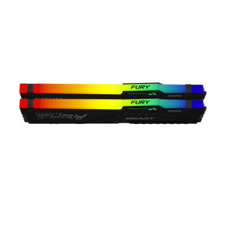 MEMORIA KINGSTON 64GB KIT2 6000MT/S DDR5 CL30 FURY BEAST RGB EXPO - KF560C30BBEAK2-64