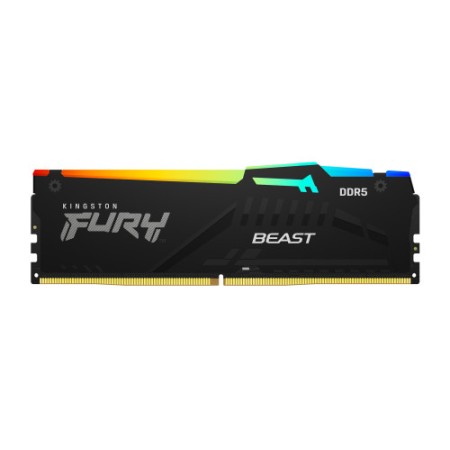 MEMORIA KINGSTON 64GB KIT2 6000MT/S DDR5 CL30 FURY BEAST RGB EXPO - KF560C30BBEAK2-64