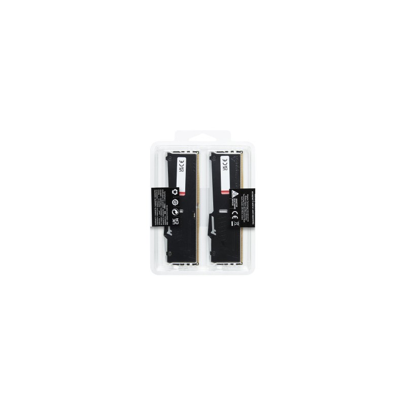 MEMORIA KINGSTON 64GB KIT2 6000MT/S DDR5 CL30 FURY BEAST RGB EXPO - KF560C30BBEAK2-64