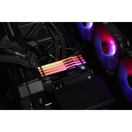 MEMORIA KINGSTON 64GB KIT2 6000MT/S DDR5 CL30 FURY BEAST RGB EXPO - KF560C30BBEAK2-64