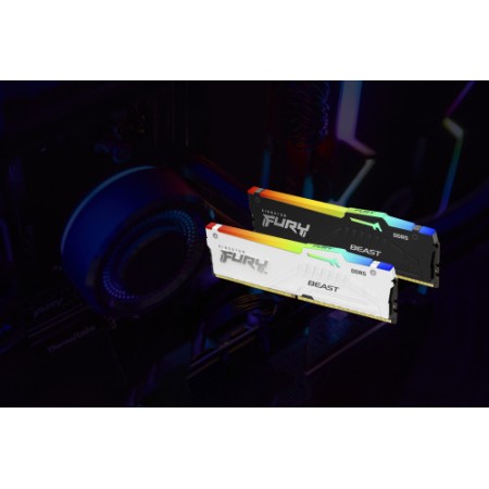 MEMORIA KINGSTON 64GB KIT2 6000MT/S DDR5 CL30 FURY BEAST RGB EXPO - KF560C30BBEAK2-64