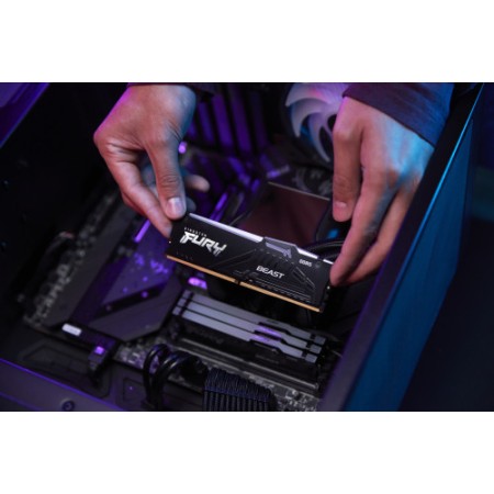 MEMORIA KINGSTON 64GB KIT2 6000MT/S DDR5 CL30 FURY BEAST RGB EXPO - KF560C30BBEAK2-64