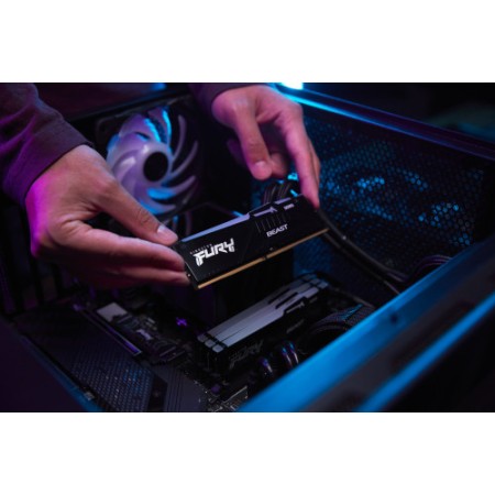 MEMORIA KINGSTON 64GB KIT2 6000MT/S DDR5 CL30 FURY BEAST RGB EXPO - KF560C30BBEAK2-64