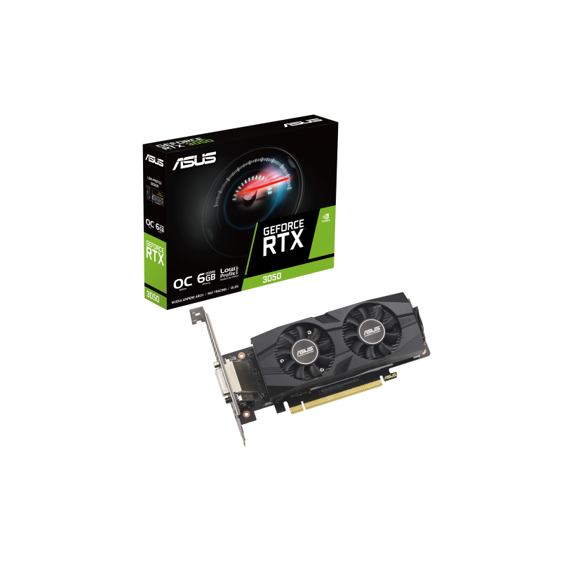 ASUS GeForce RTX 3050 LP BRK OC Edition NVIDIA 6 GB GDDR6