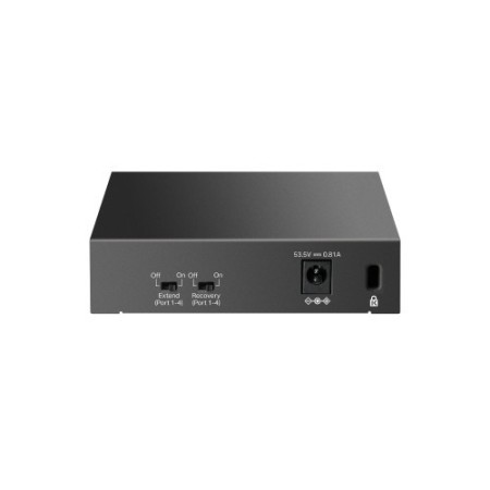 TP-Link LiteWave LS105P No administrado Fast Ethernet (10/100) Energía sobre Ethernet (PoE) Negro