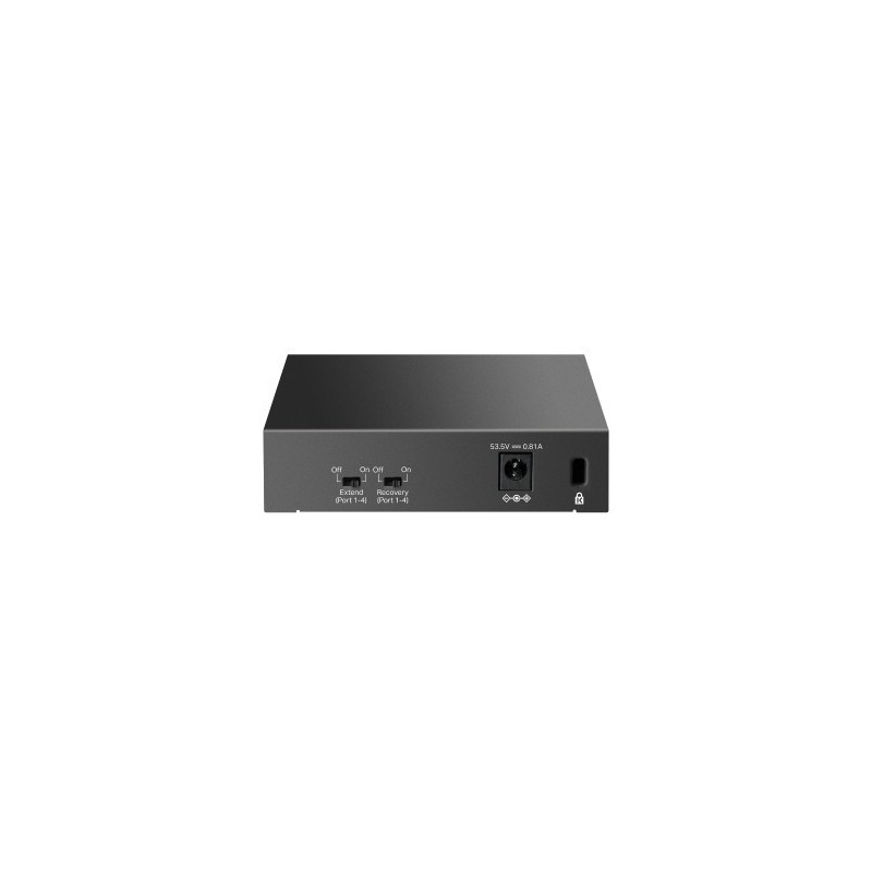 TP-Link LiteWave LS105P No administrado Fast Ethernet (10/100) Energía sobre Ethernet (PoE) Negro