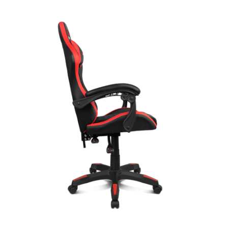DRIFT DR35BR silla para videojuegos Silla para videojuegos de PC Asiento acolchado Negro, Rojo