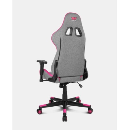 DRIFT DR90 PRO Silla para videojuegos de PC Asiento acolchado Gris, Rosa