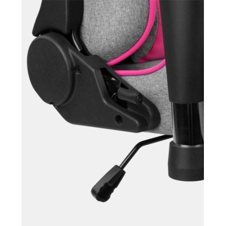 DRIFT DR90 PRO Silla para videojuegos de PC Asiento acolchado Gris, Rosa