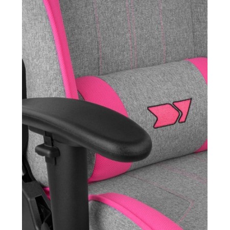 DRIFT DR90 PRO Silla para videojuegos de PC Asiento acolchado Gris, Rosa