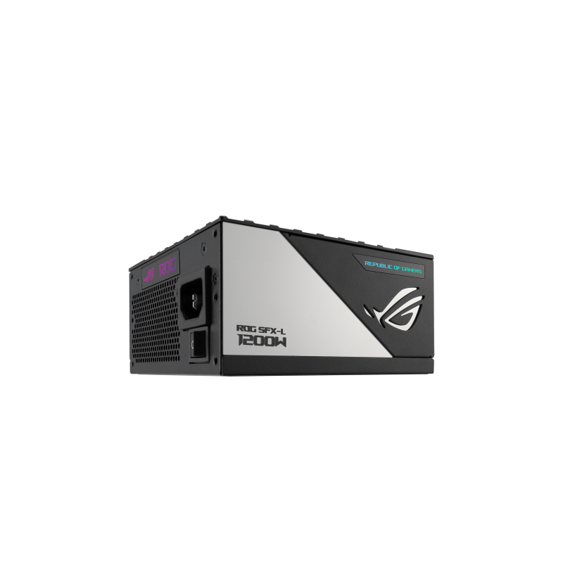 ASUS ROG -LOKI-1200T-SFX-L-GAMING unidad de fuente de alimentación 1200 W 20+4 pin ATX Negro, Plata