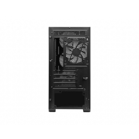 MSI MAG FORGE M100A carcasa de ordenador Micro Torre Negro, Transparente