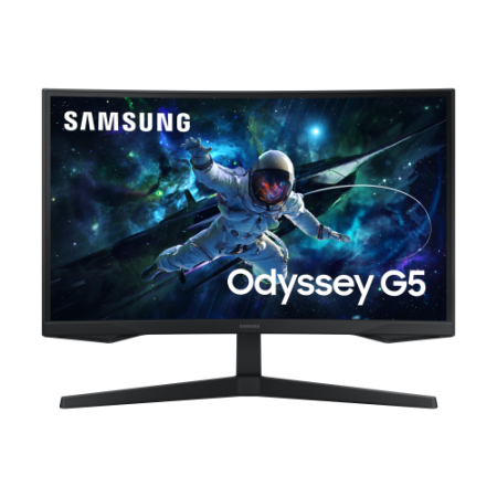 Samsung Odyssey G5 G55C pantalla para PC 68,6 cm (27″) 2560 x 1440 Pixeles Quad HD LED Negro