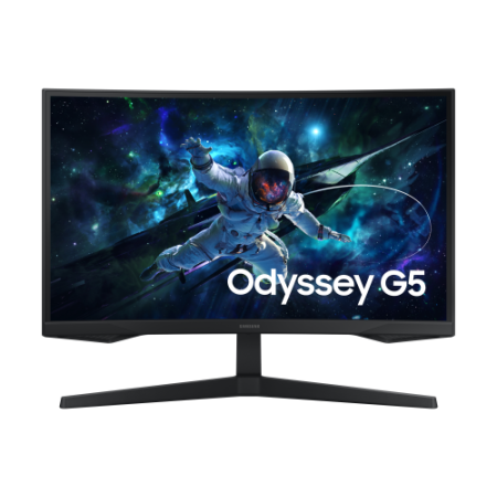 Samsung Odyssey G5 G55C pantalla para PC 68,6 cm (27″) 2560 x 1440 Pixeles Quad HD LED Negro