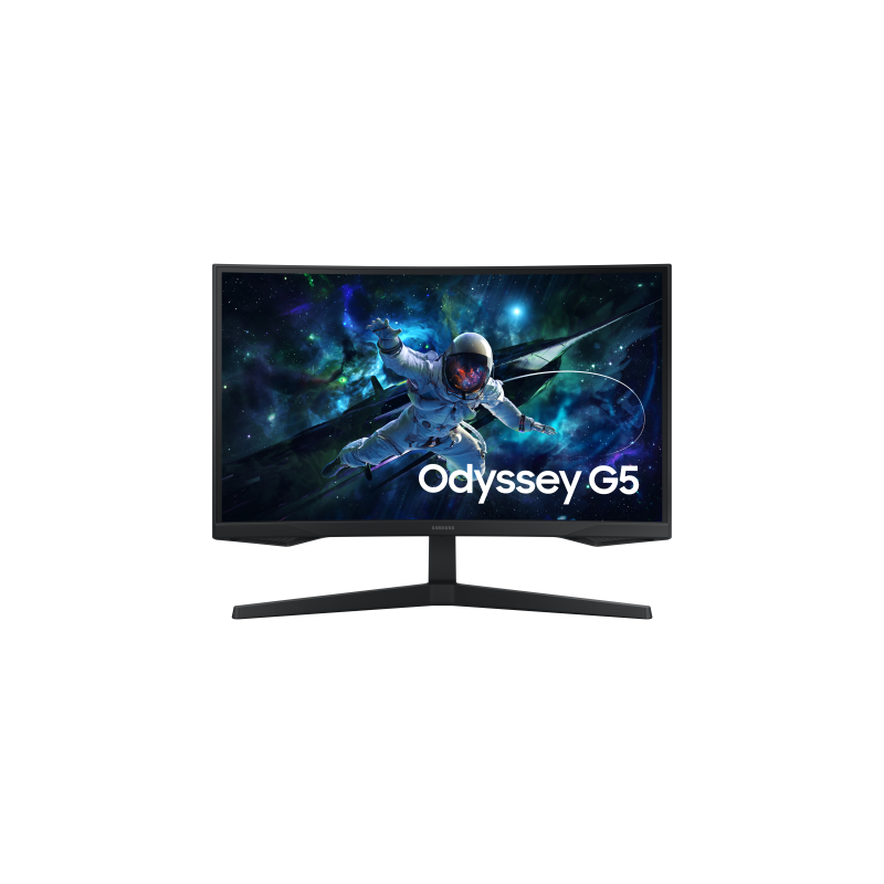 Samsung Odyssey G5 G55C pantalla para PC 68,6 cm (27″) 2560 x 1440 Pixeles Quad HD LED Negro