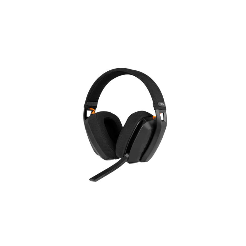 Krom NXKROMKANJIBK auricular y casco Auriculares Inalámbrico y alámbrico Diadema Juego USB Tipo C Bluetooth Negro