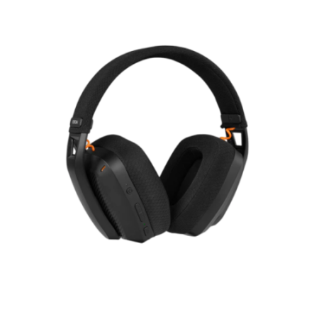 Krom NXKROMKANJIBK auricular y casco Auriculares Inalámbrico y alámbrico Diadema Juego USB Tipo C Bluetooth Negro