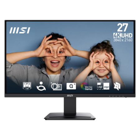 MSI Pro MP273U pantalla para PC 68,6 cm (27″) 3840 x 2160 Pixeles 4K Ultra HD Negro