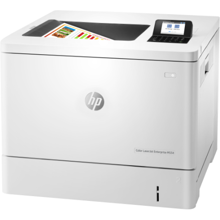 HP Color LaserJet Enterprise Impresora M554dn, Estampado, Impresión desde USB frontal; Impresión a dos caras