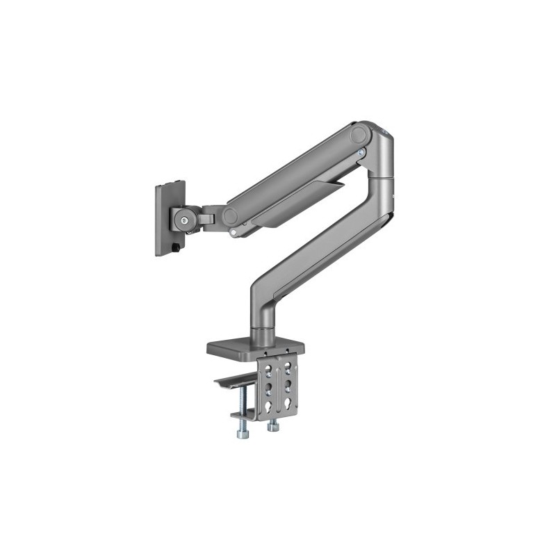 Ewent EW1529 soporte para monitor 124,5 cm (49″) Plata Escritorio