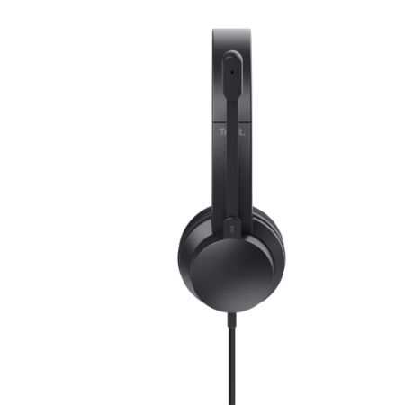 Trust Ayda Auriculares Alámbrico Diadema Llamadas/Música USB tipo A Negro