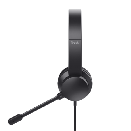 Trust Ayda Auriculares Alámbrico Diadema Llamadas/Música USB tipo A Negro