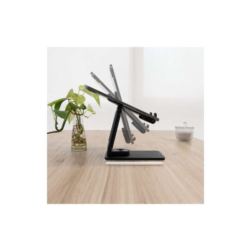 TooQ Soporte de Sobremesa Ajustable para Móvil o Tablet de hasta 12,9”