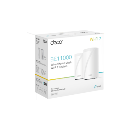 TP-Link Deco BE65 Tribanda (2.4 GHz / 5 GHz / 6 GHz) Wi-Fi 7 (802.11be) Blanco 4 Interno