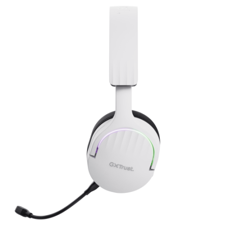 Trust GXT 491W FAYZO Auriculares Inalámbrico y alámbrico Diadema Juego USB Tipo C Bluetooth Negro, Blanco