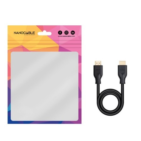 Nanocable Cable HDMI V2.0 4K@60Hz 18Gbps A/M-A/M CCS 2 m