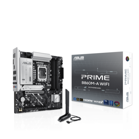 ASUS PRIME B860M-A WIFI Intel B860 LGA 1851 (Socket V1) micro ATX