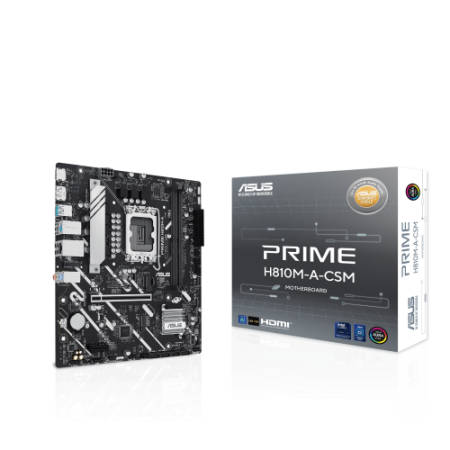 ASUS PRIME H810M-A-CSM Intel H810 LGA 1851 (Socket V1) micro ATX