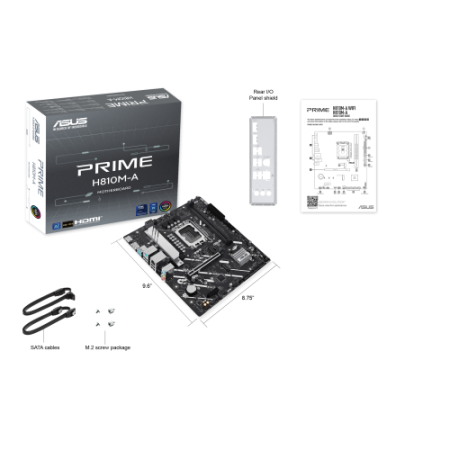 ASUS PRIME H810M-A-CSM Intel H810 LGA 1851 (Socket V1) micro ATX