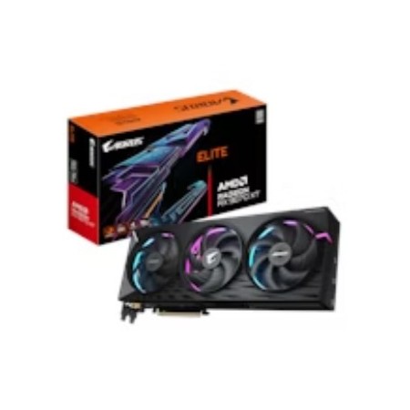 VGA GIGABYTE GV-R9070XTAORUS E-16GD,AMD,RX9070XT,16GB,GDDR6,256BIT,2HDMI+2DP,WINDFORCE (3 VENTILADORES)