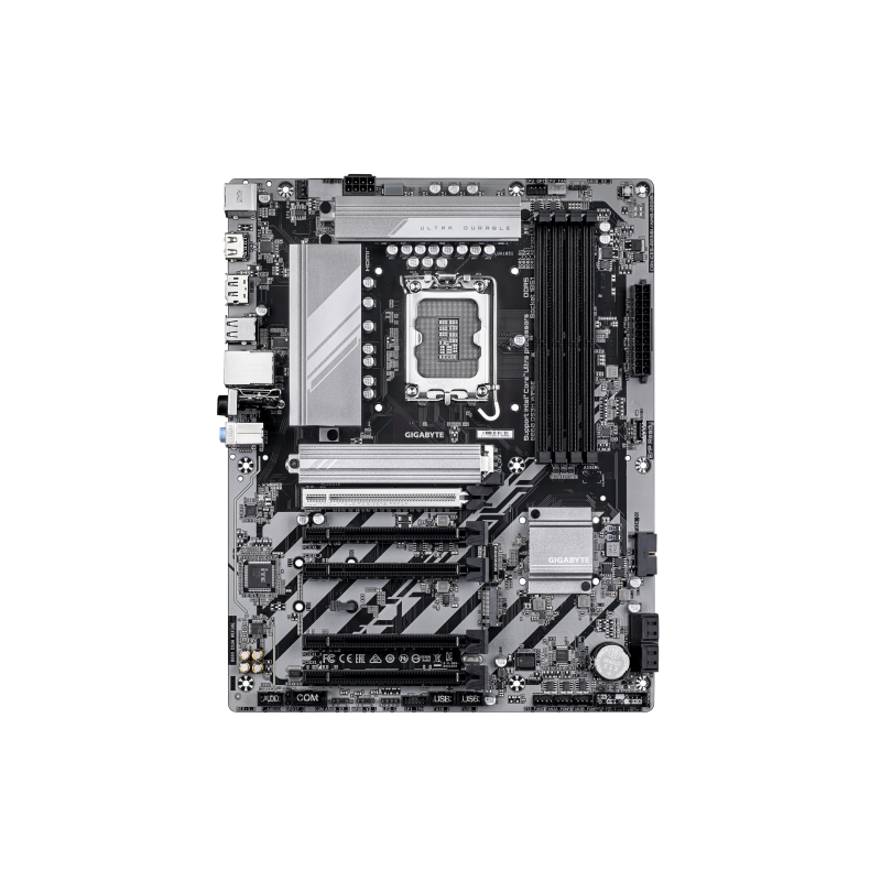 GIGABYTE B860 DS3H WIFI6E Placa base - CPUs Intel Core Ultra, VRM de 8+1+2+2 fases, hasta 9066MHz DDR5, 1xPCIe 5.0 + 1xPCIe 4.0 