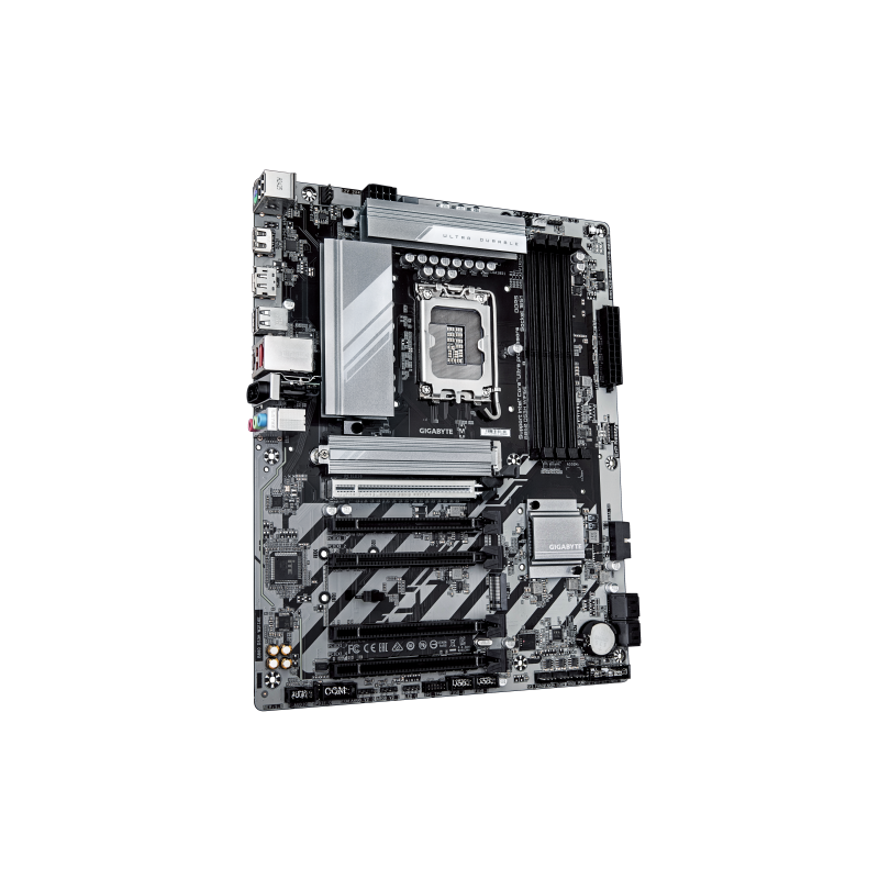 GIGABYTE B860 DS3H WIFI6E Placa base - CPUs Intel Core Ultra, VRM de 8+1+2+2 fases, hasta 9066MHz DDR5, 1xPCIe 5.0 + 1xPCIe 4.0 