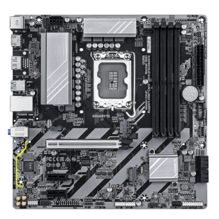 GIGABYTE B860M D3HP Placa base - CPUs Intel Core Ultra, VRM de 4+1+2+1 fases, hasta 9066MHz DDR5, 2xPCIe 4.0 M.2, LAN GbE, USB 3