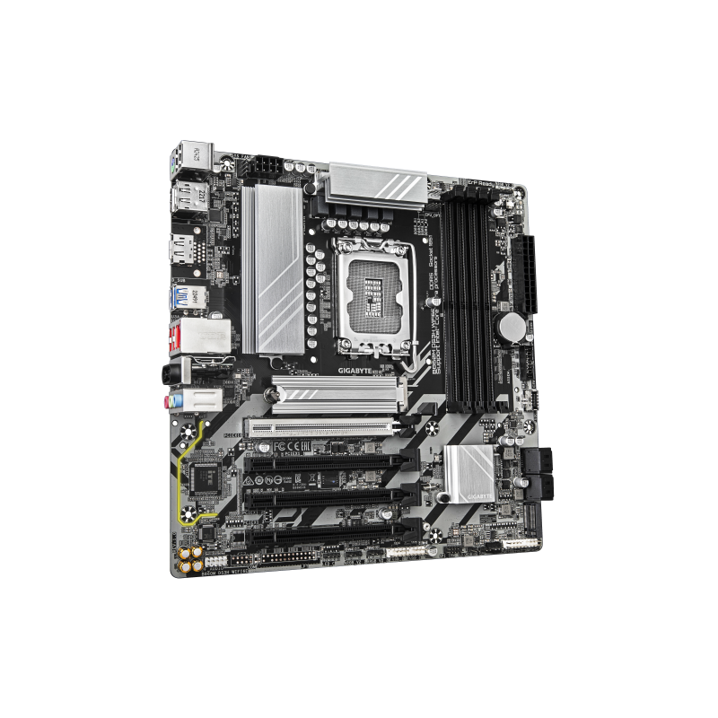 GIGABYTE B860M DS3H WIFI6E Placa base - CPUs Intel Core Ultra, VRM de 5+1+2+1 fases, hasta 9066MHz DDR5, 1xPCIe 5.0 + 1xPCIe 4.0