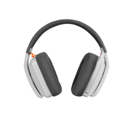 Krom Kanji Auriculares Inalámbrico y alámbrico Diadema Juego USB Tipo C Bluetooth Blanco