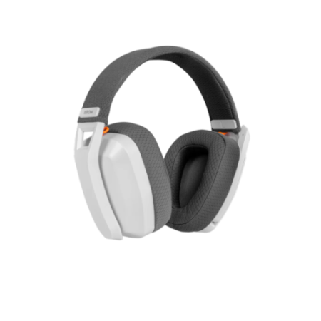 Krom Kanji Auriculares Inalámbrico y alámbrico Diadema Juego USB Tipo C Bluetooth Blanco