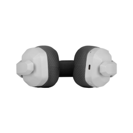 Krom Kanji Auriculares Inalámbrico y alámbrico Diadema Juego USB Tipo C Bluetooth Blanco