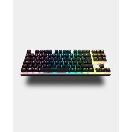 Krom NXKROMKERNELPROSP teclado Juego USB + RF Wireless + Bluetooth QWERTY Español Negro, Blanco