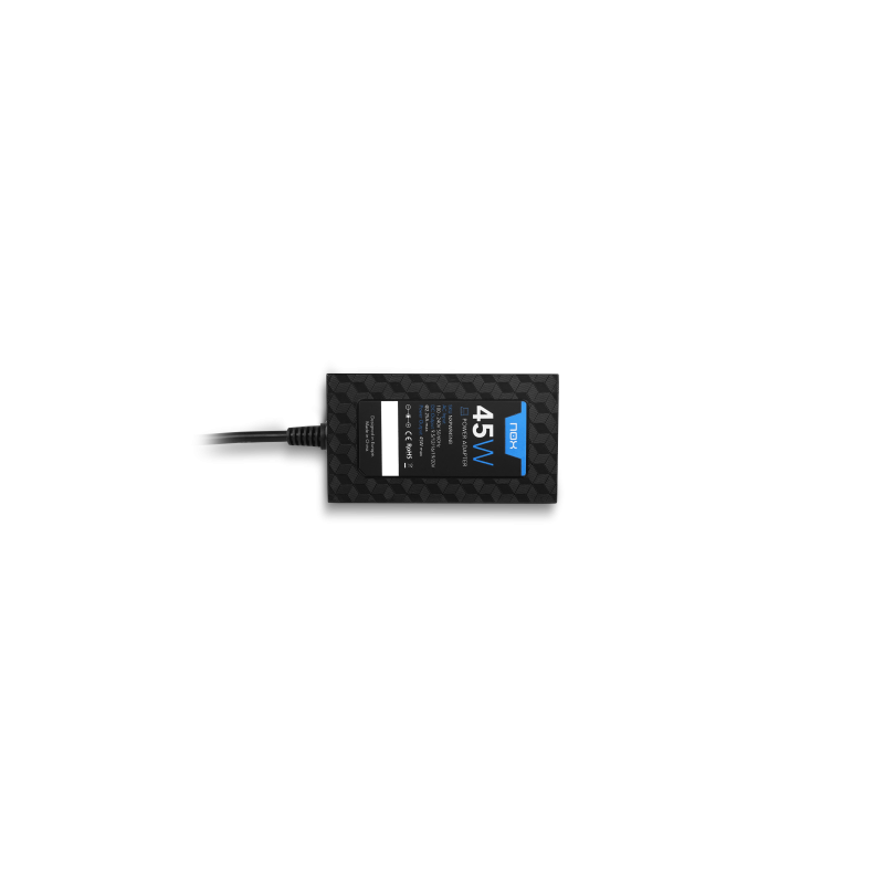 NOX NXPWR45NB adaptador e inversor de corriente Interior 45 W Negro