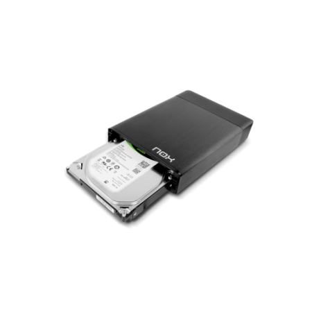 NOX Lite 3.5 Carcasa de disco duro/SSD Negro 3.5″