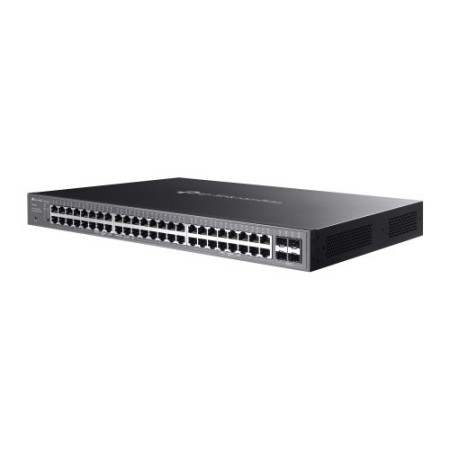 TP-Link Omada SG2452LP switch Gestionado L2/L2+ Gigabit Ethernet (10/100/1000) Energía sobre Ethernet (PoE) 1U Negro