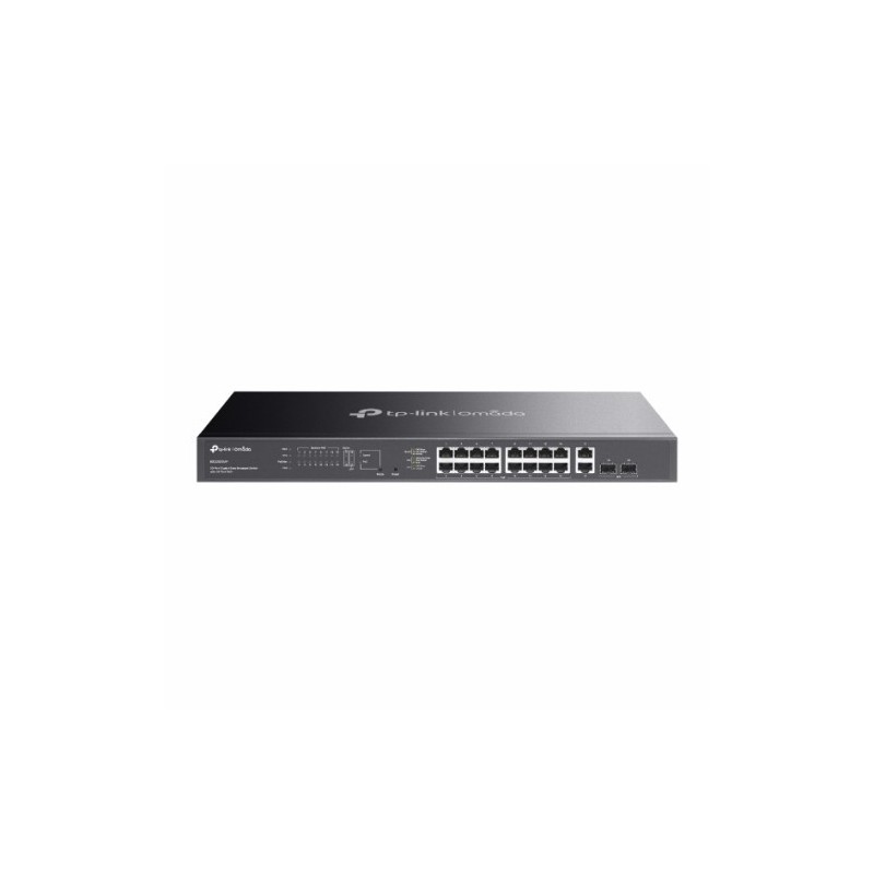 TP-Link ES220GMP switch Gestionado Gigabit Ethernet (10/100/1000) Energía sobre Ethernet (PoE) Negro