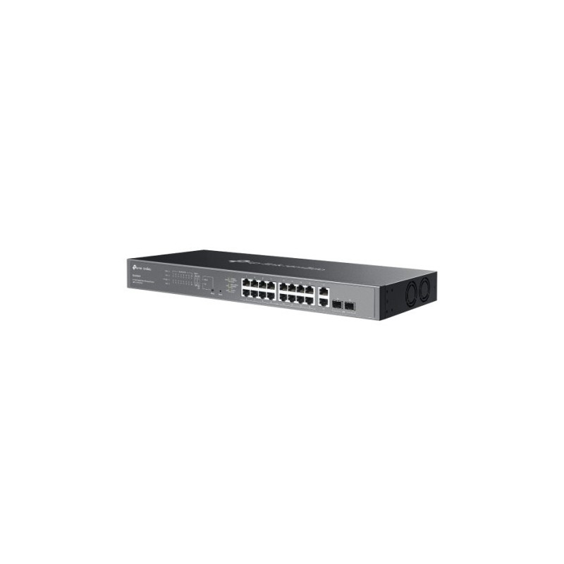 TP-Link ES220GMP switch Gestionado Gigabit Ethernet (10/100/1000) Energía sobre Ethernet (PoE) Negro