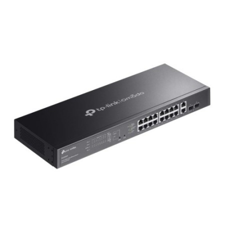 TP-Link ES220GMP switch Gestionado Gigabit Ethernet (10/100/1000) Energía sobre Ethernet (PoE) Negro