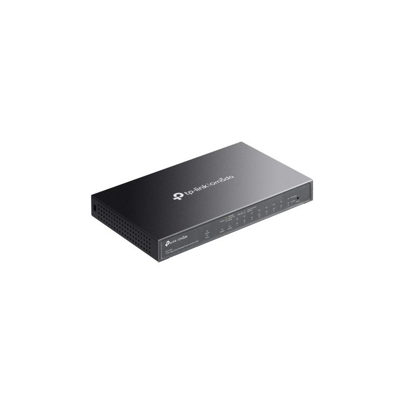 TP-Link Omada ES210GMP switch Gestionado Gigabit Ethernet (10/100/1000) Energía sobre Ethernet (PoE) Negro